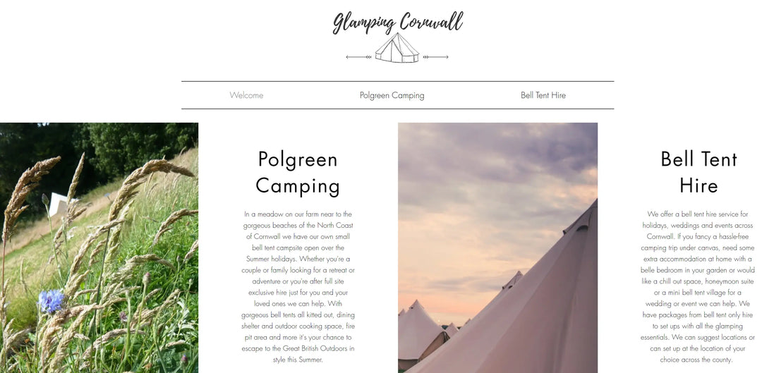 GLAMPING IN CORNWALL - Boutique Camping