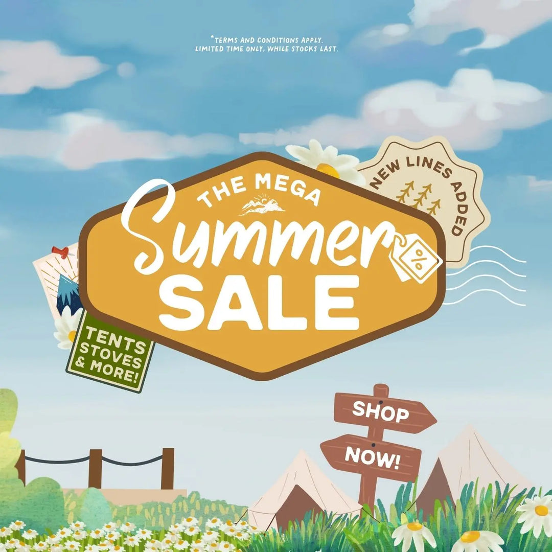 MEGA SUMMER SALE  - UP TO 31% OFF ALMOST EVERYTHING! - Boutique Camping