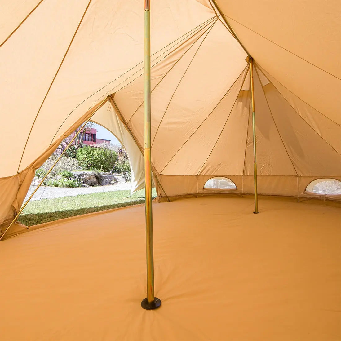 canvas star bell emperor large bell tent tipi boutique Camping glamping