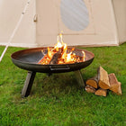 fire pit boutique camping glamping 