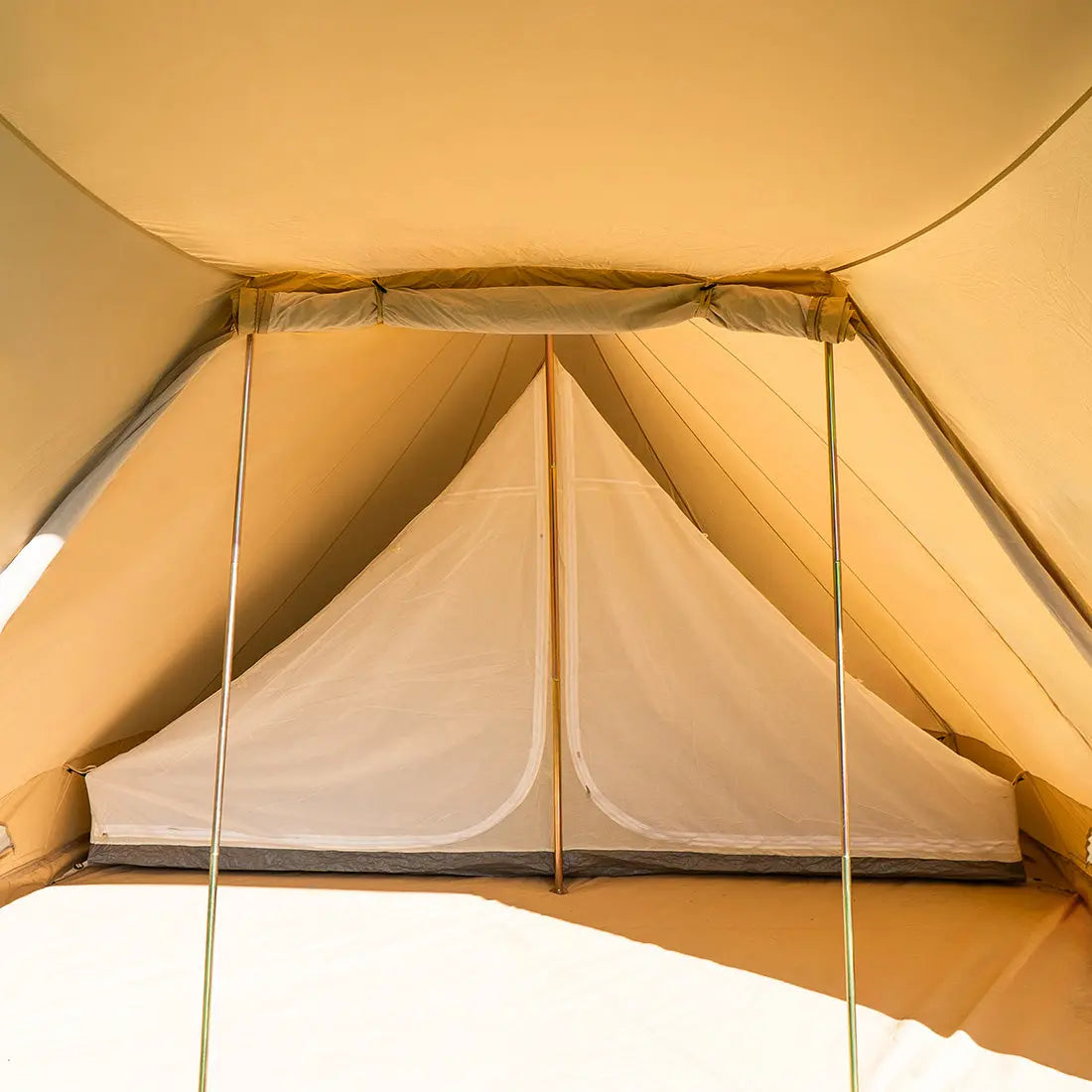 Inner Tent (All Designs)  Boutique Camping Tucana-5x4m-Whitedark light blackout