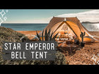 canvas star bell emperor tent tipi boutique Camping glamping