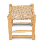 Boutique Camping Macramé Wooden glamping Stool for Bell Tent