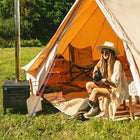 classic glamping bell tent boutique camping tipi girl boho girl wellies