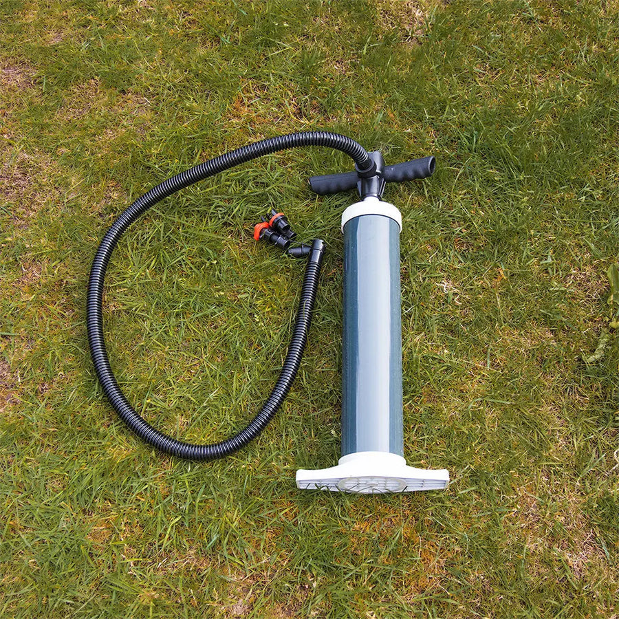 Double Action Hand Pump With Pressure Gauge
