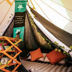 Inner Tent (All Designs)  Boutique Camping Star-5m-Darkdark light blackout